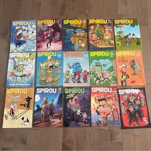 Spirou Comic Book Collection Série Spirou ensemble de revues enfant  jeunesse